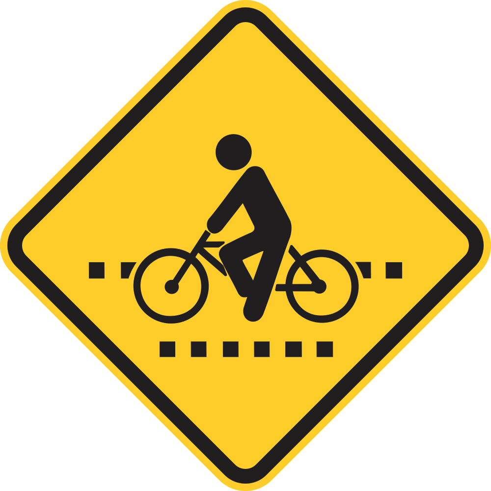 A-30b - Passagem sinalizada de ciclistas